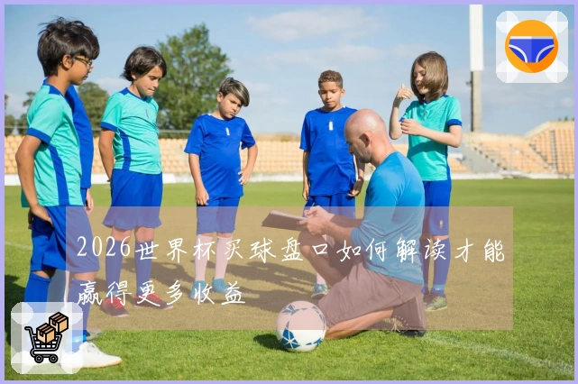 2026世界杯买球盘口如何解读才能赢得更多收益